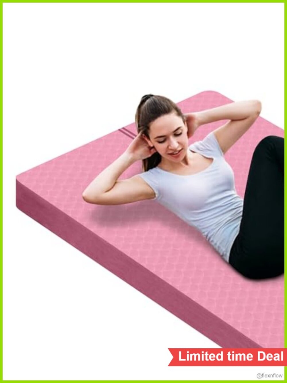 Large Exercise Mat 15mm 20mm 30mm Thick Non Slip Yoga Pilates Fitness Mat